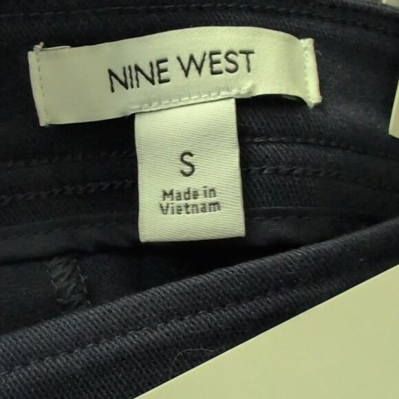 Nine West Women's Blue Kick Flare Pants Size Small NWT - Picture 3 of 8